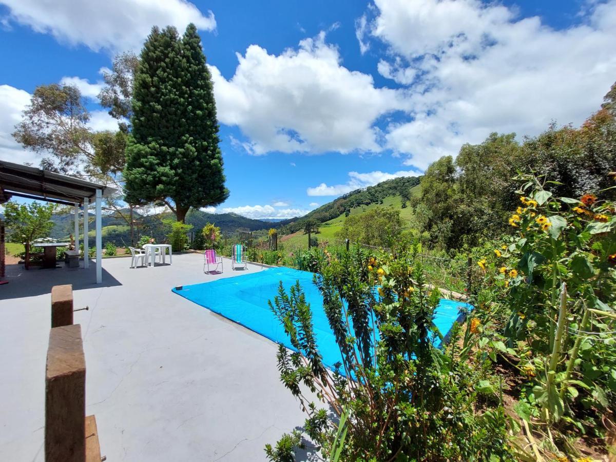 Casa Aconchegante Na Roca C/ Piscina/Churrasqueira Gonçalves Zewnętrze zdjęcie